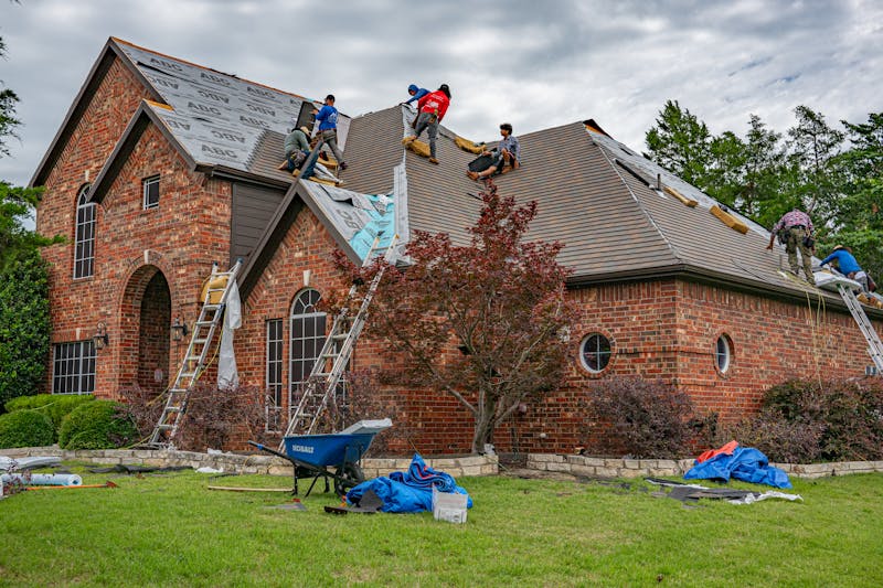 a home improvement project